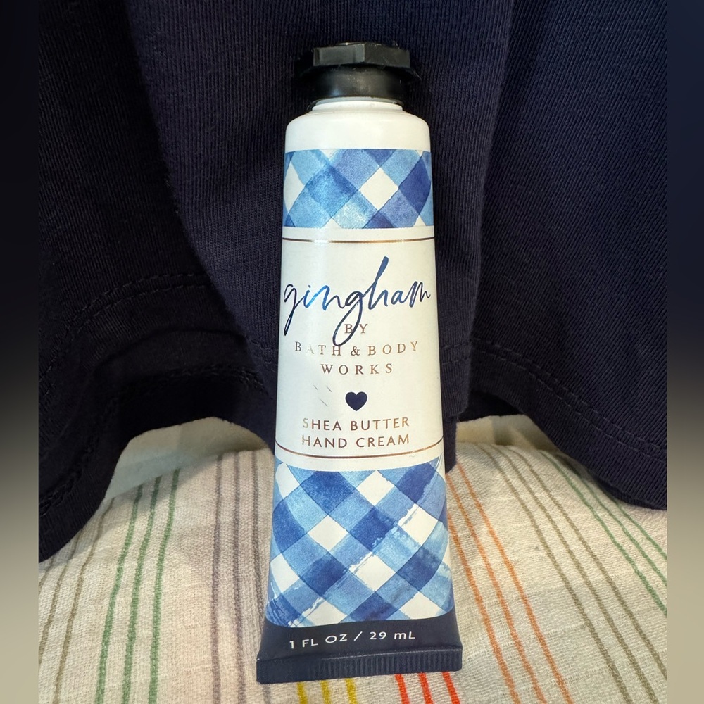 Hand Cream Gingham Travel Size 1oz Bath and Body Works NWT